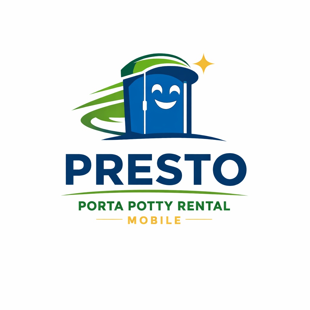Presto Porta Potty Rental Mobile Logo